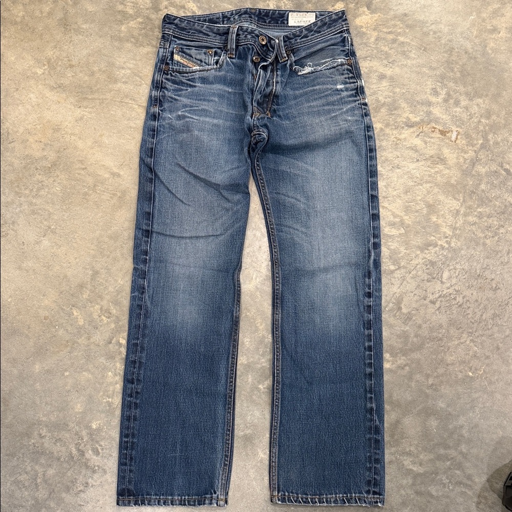 Classic Straight-Leg Denim Jeans